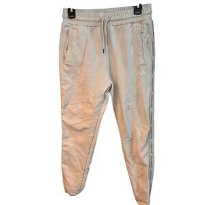 Ryderwear Cream Drawstring Tapered Joggers size XS